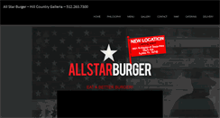 Desktop Screenshot of allstarburger.com